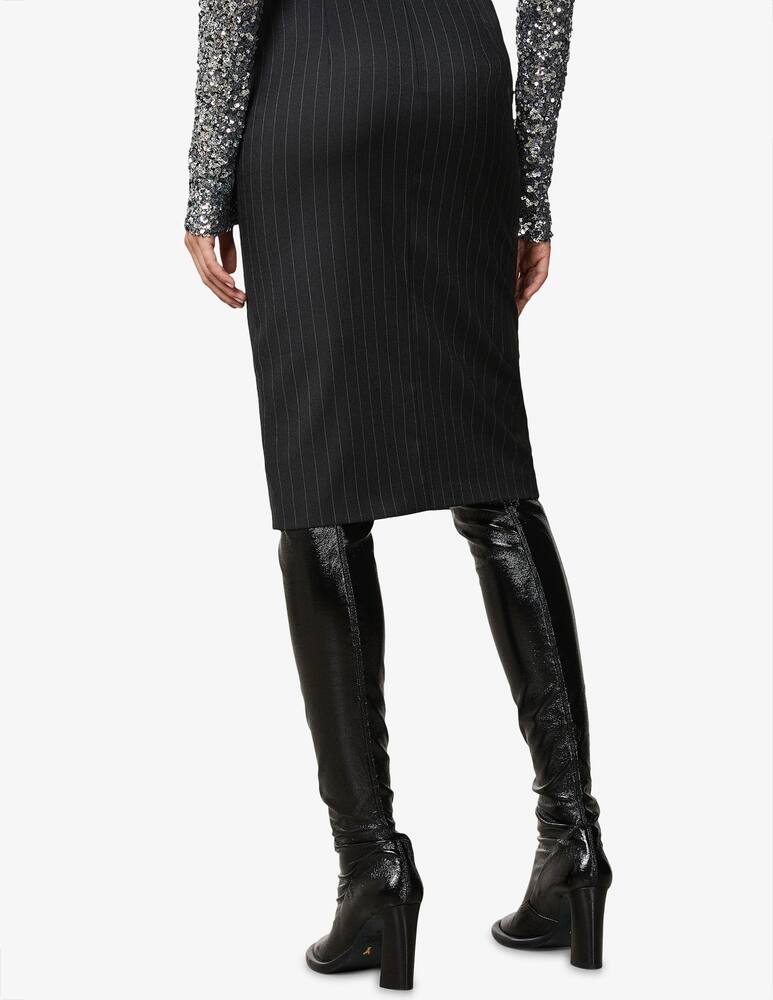 rinascente Patrizia Pepe Gonna midi gessata