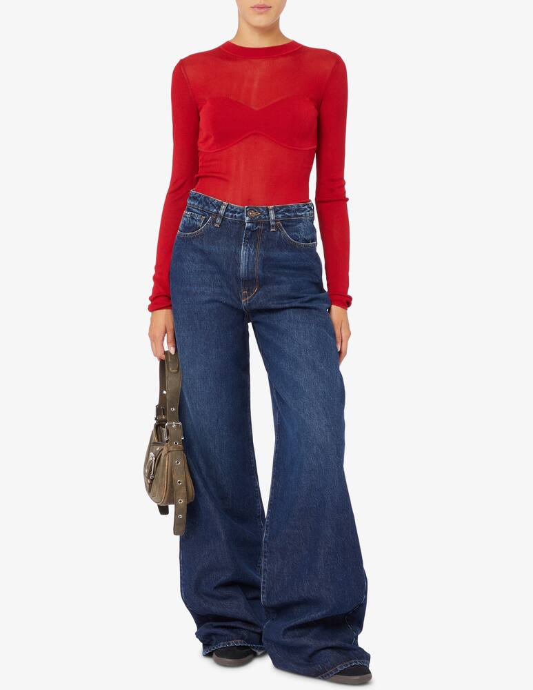 rinascente Patrizia Pepe Top manica lunga