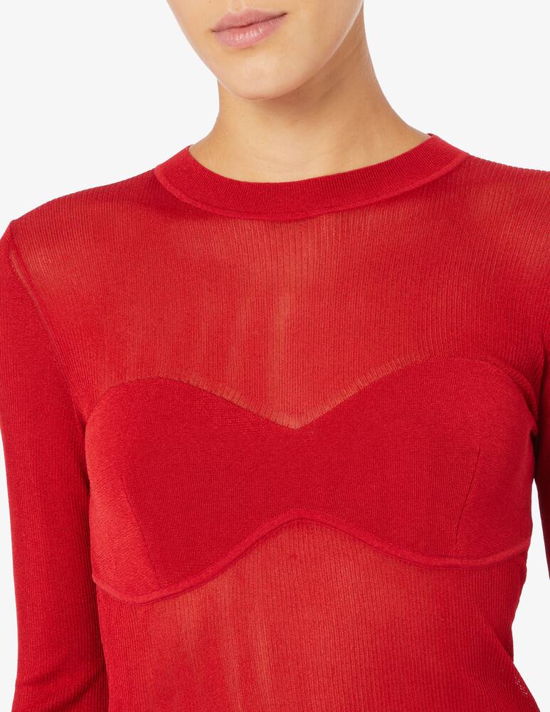 rinascente Patrizia Pepe Top manica lunga