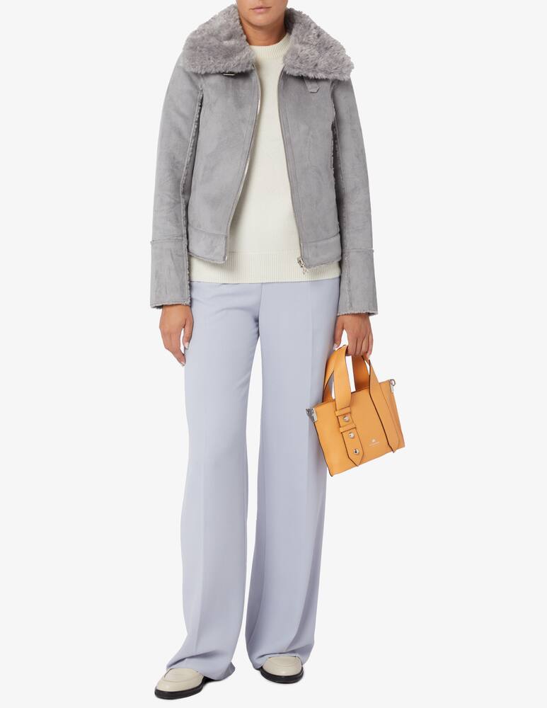 rinascente Patrizia Pepe Jacket in fake fur