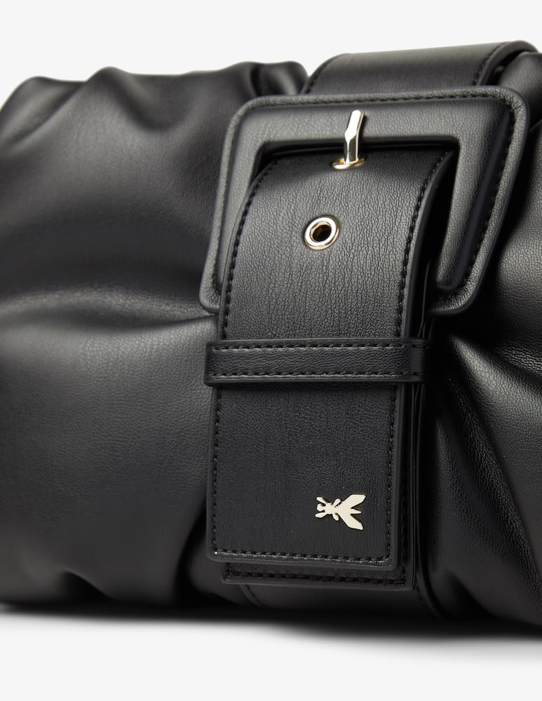 rinascente Patrizia Pepe Buckle pillow m clutch