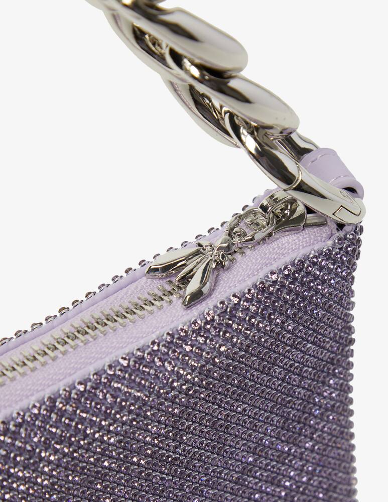 rinascente Patrizia Pepe Borsa S con strass e maxi catena