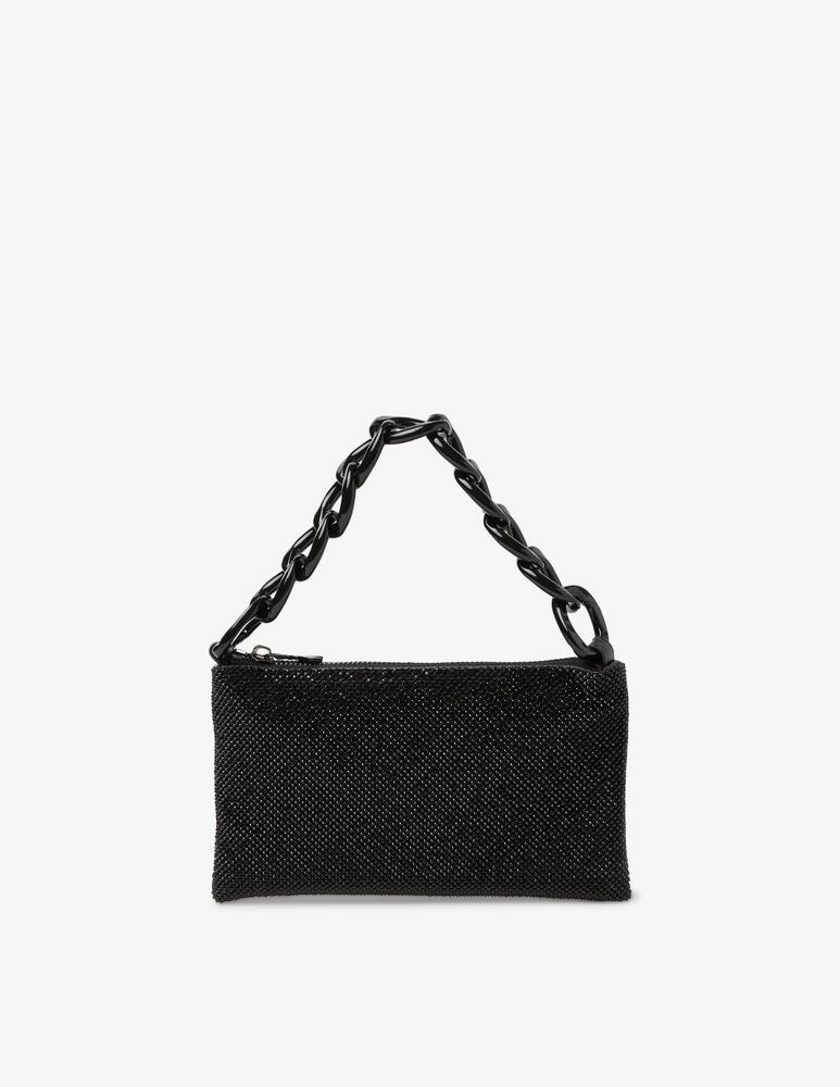 rinascente Patrizia Pepe Maxichain strass S bag 