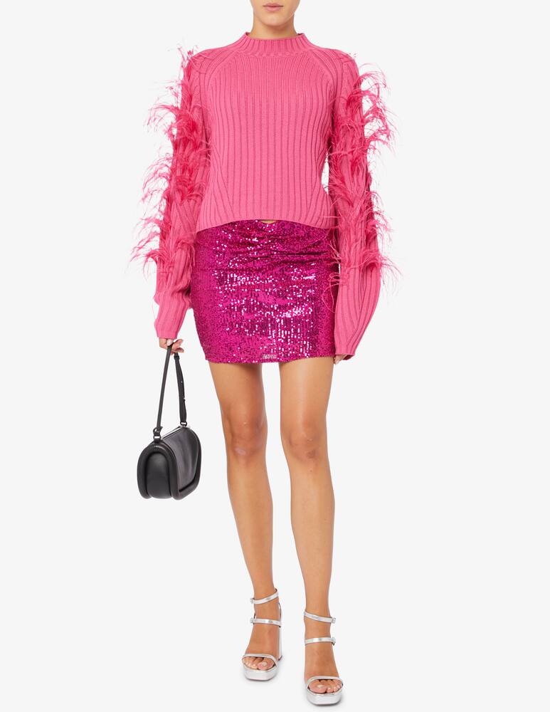 rinascente Patrizia Pepe Sequin mini skirt