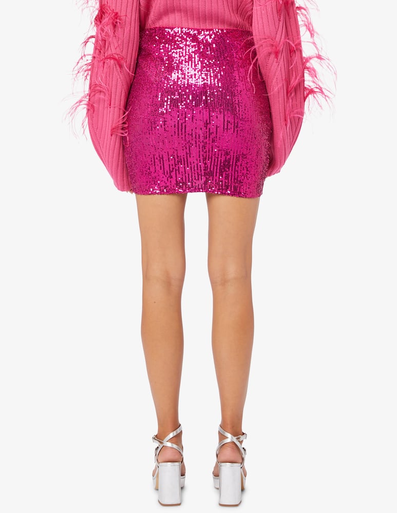 rinascente Patrizia Pepe Sequin mini skirt