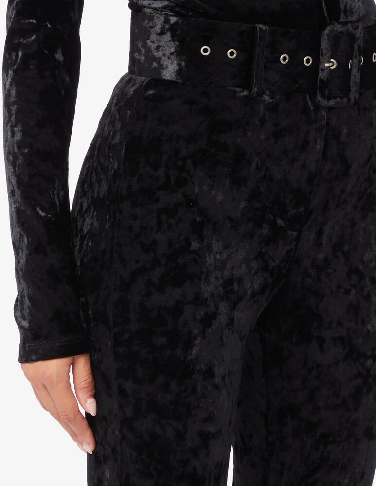 rinascente Patrizia Pepe Pantaloni in velluto con cintura