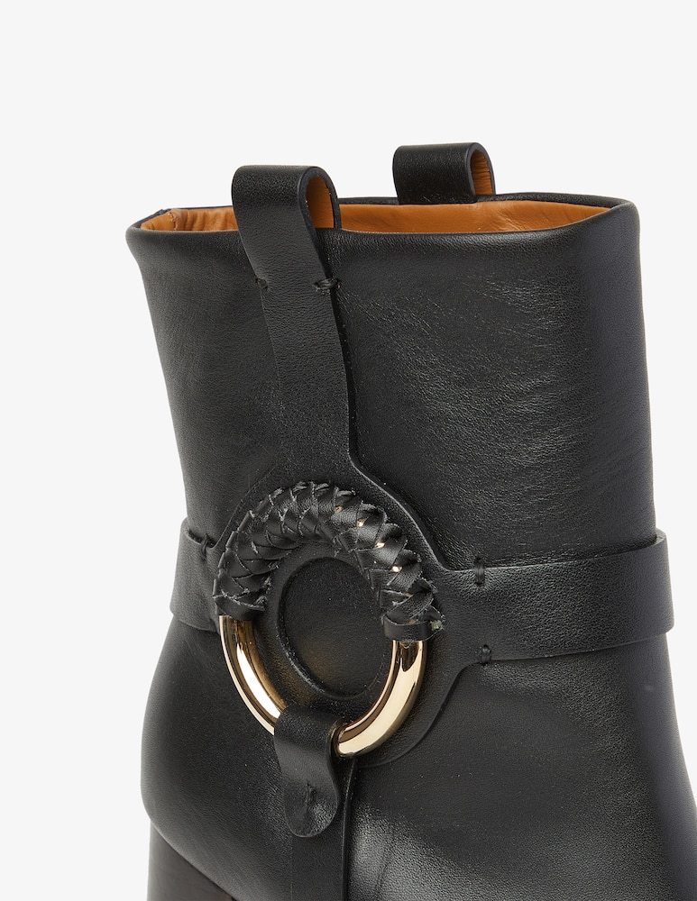 rinascente See By Chloé Hana Ring booties - Black