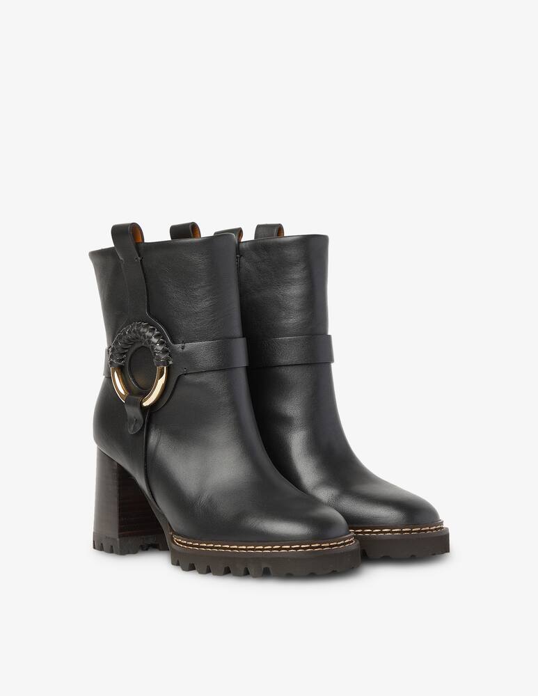 rinascente See By Chloé Hana Ring booties - Black