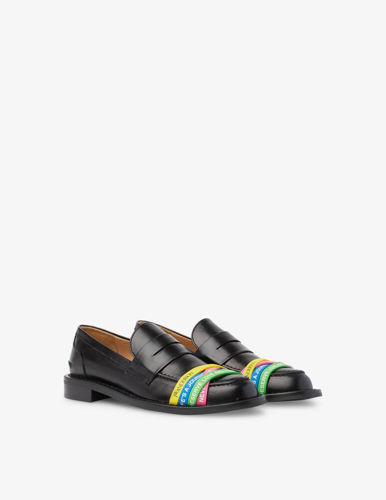 rinascente JW Anderson Elastic loafers - Black