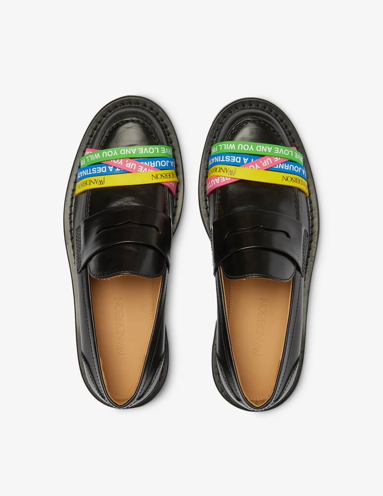rinascente JW Anderson Elastic loafers - Black