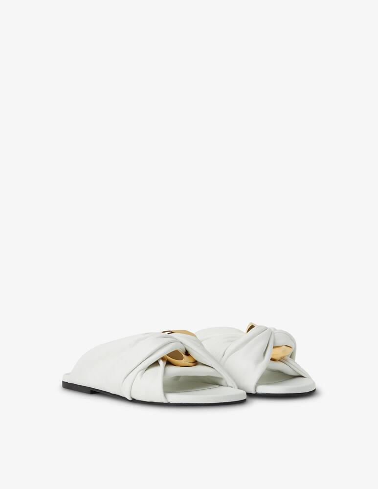 rinascente JW Anderson Sandali bassi Chain in pelle