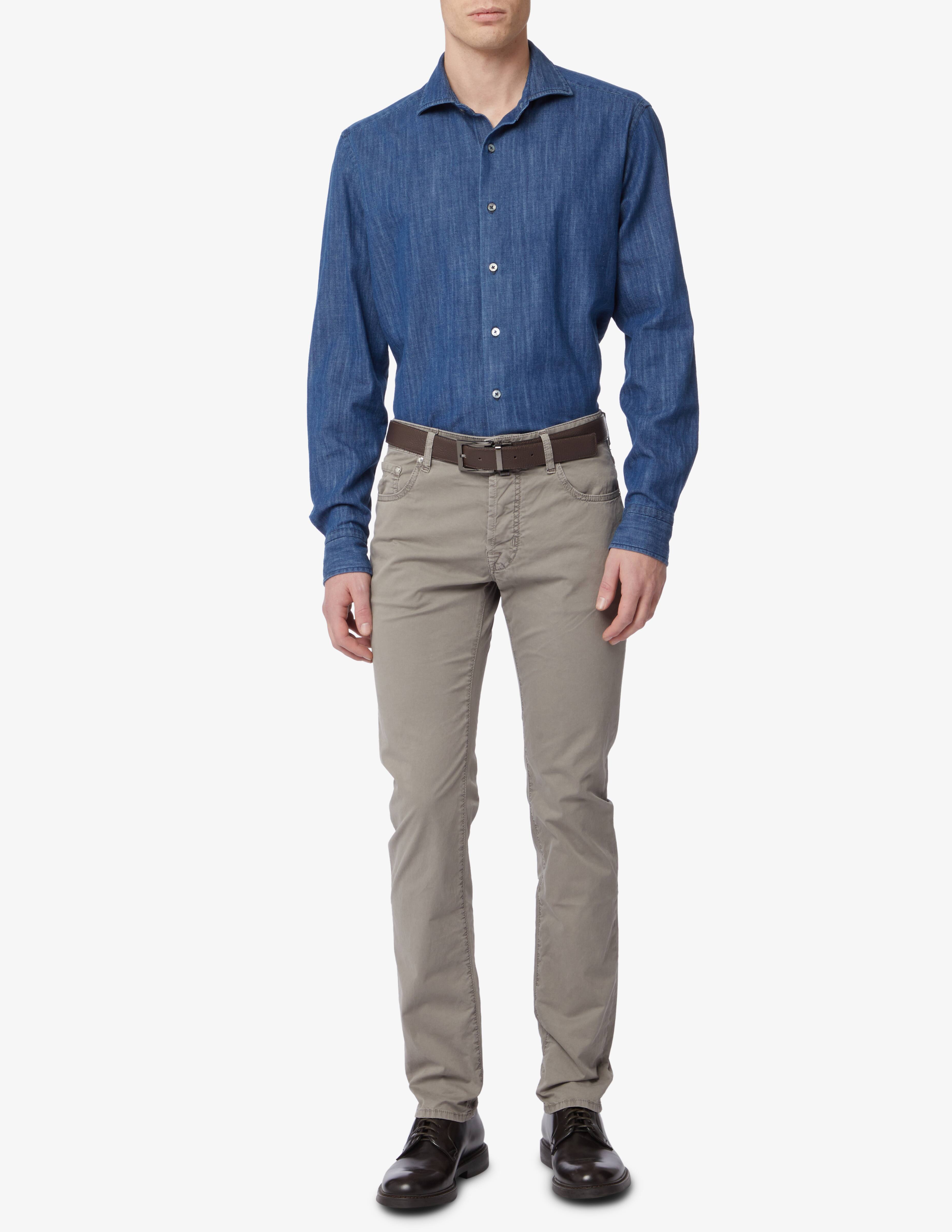Shop Jacob Cohen 5 pockets pants on Rinascente