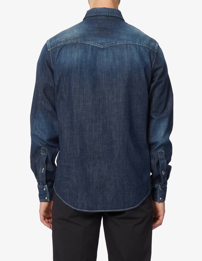 rinascente Jacob Cohen Denim western long sleeve shirt 