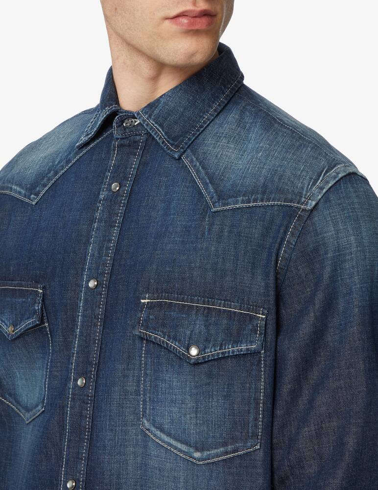 rinascente Jacob Cohen Denim western long sleeve shirt 