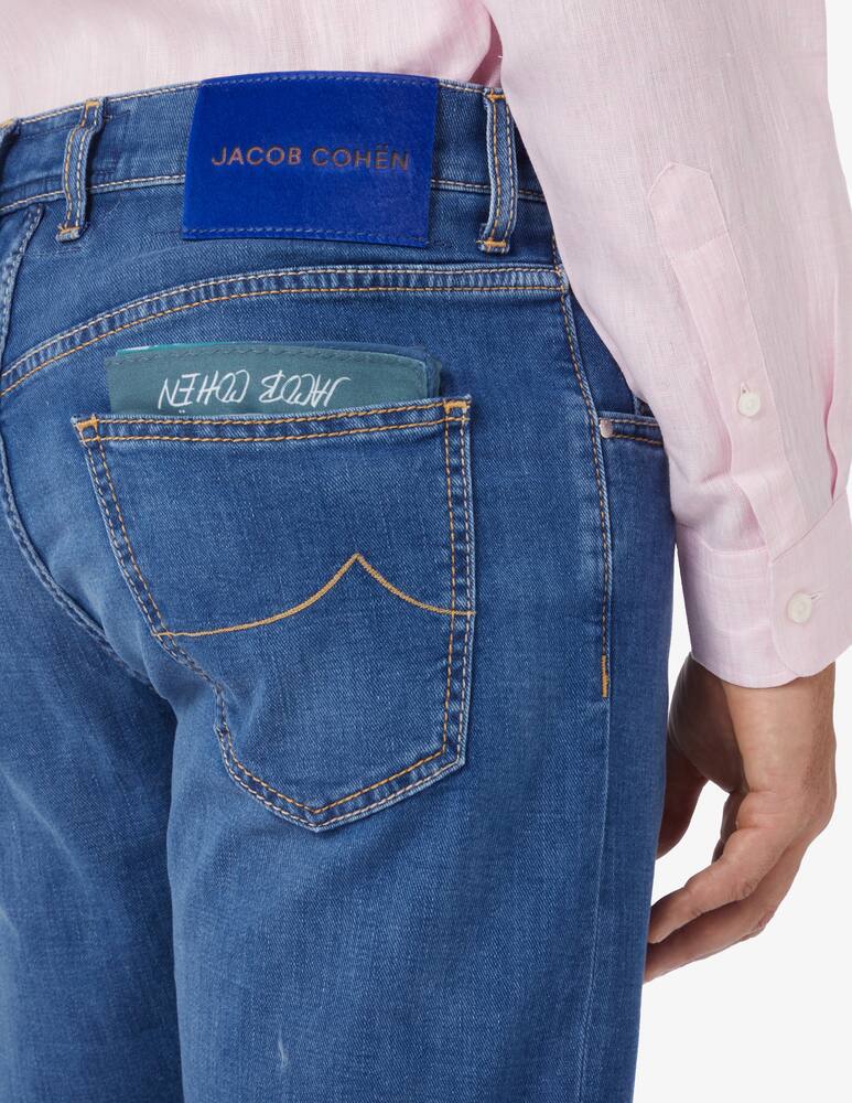 rinascente Jacob Cohen Bermuda in denim nicolas 