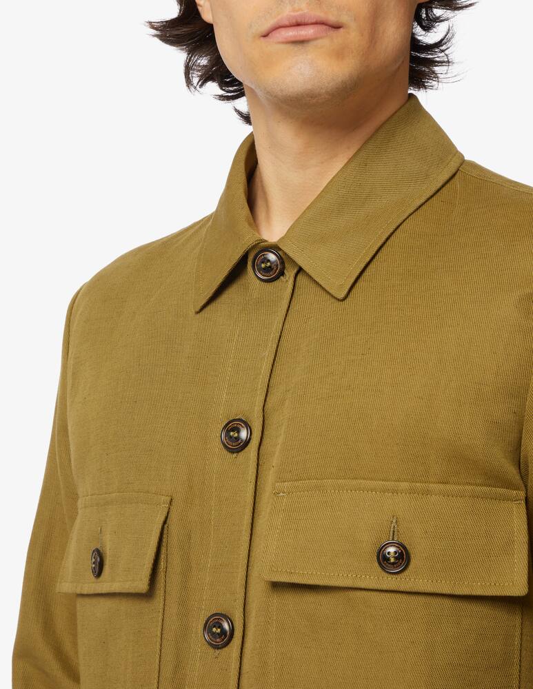 rinascente Jacob Cohen Sovracamicia in misto lino 