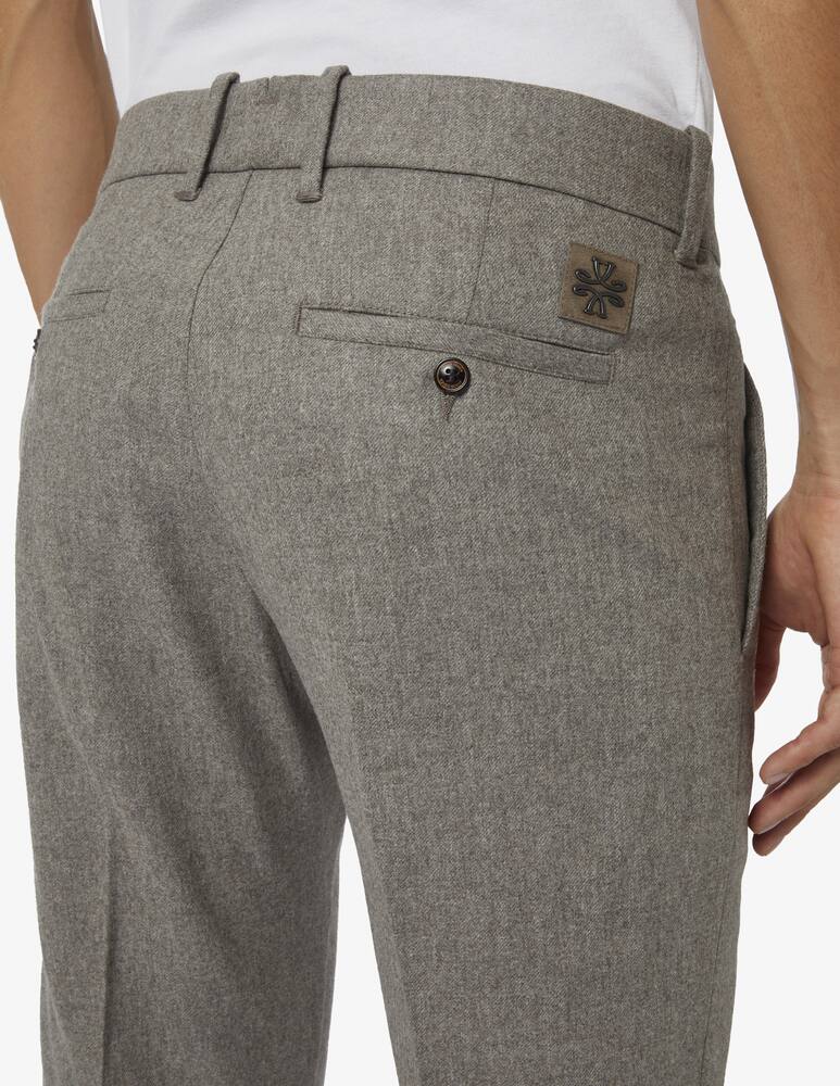 rinascente Jacob Cohen Pantalone slim fit bobby flanella stretch