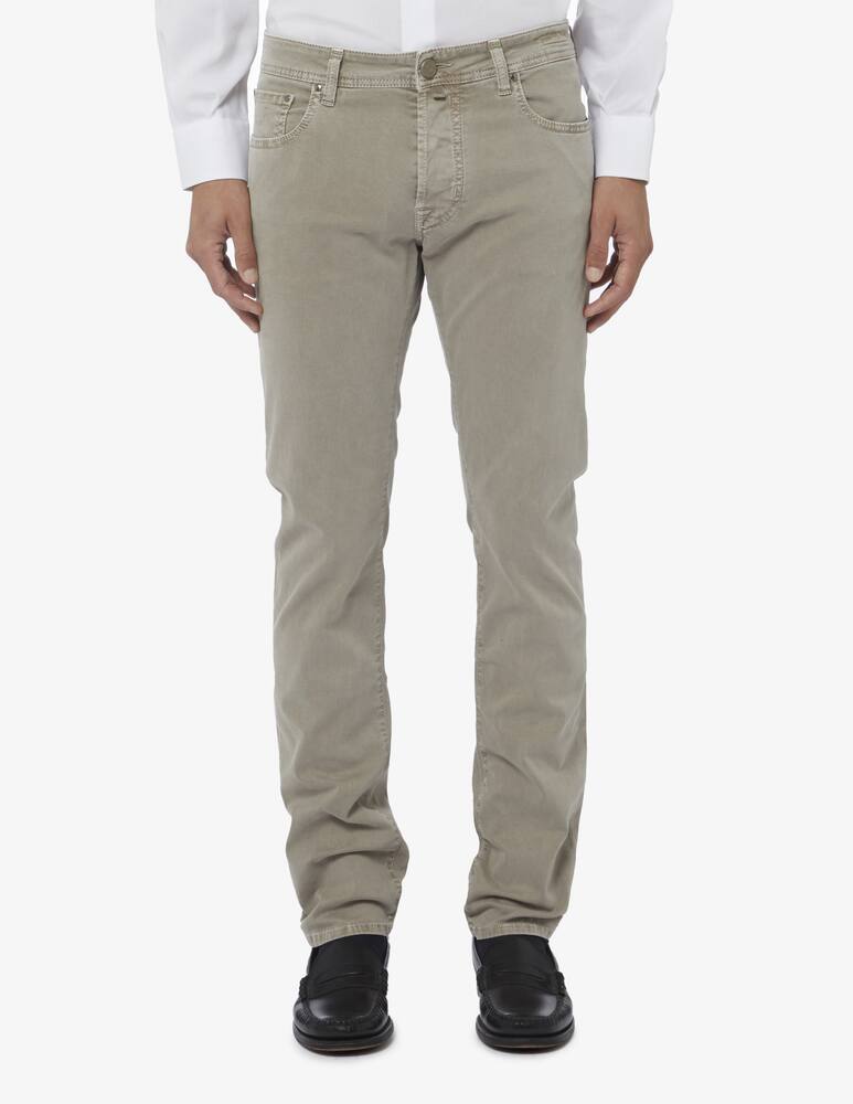 rinascente Jacob Cohen 5 pockets slim fit bard gabardine stretch trousers