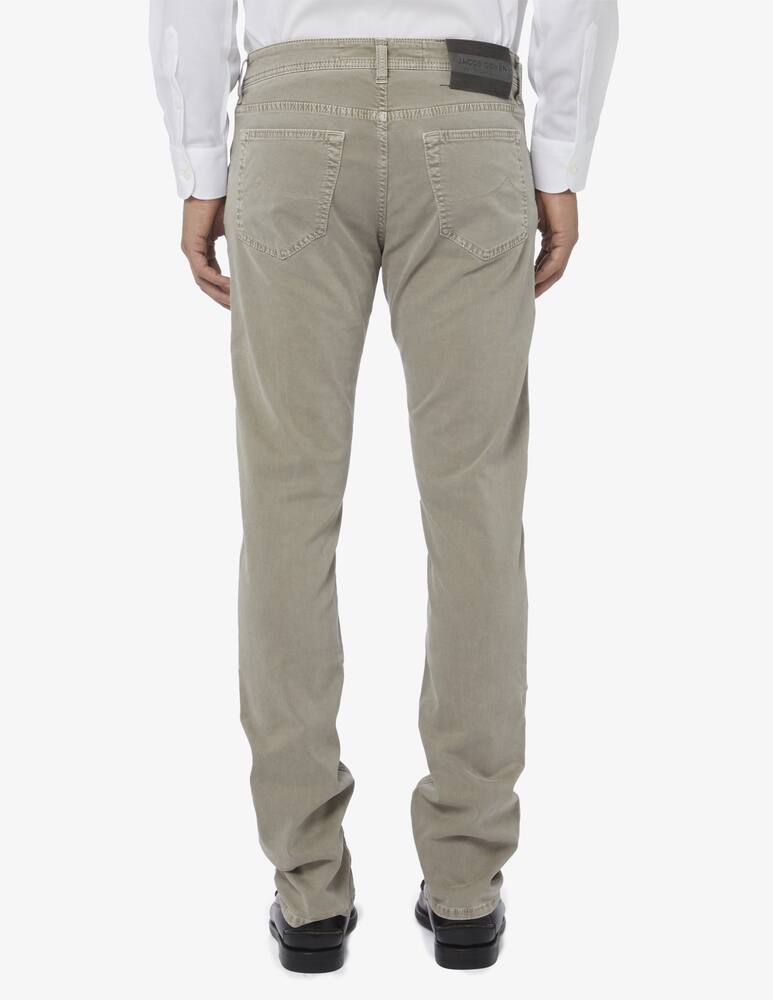 rinascente Jacob Cohen 5 pockets slim fit bard gabardine stretch trousers