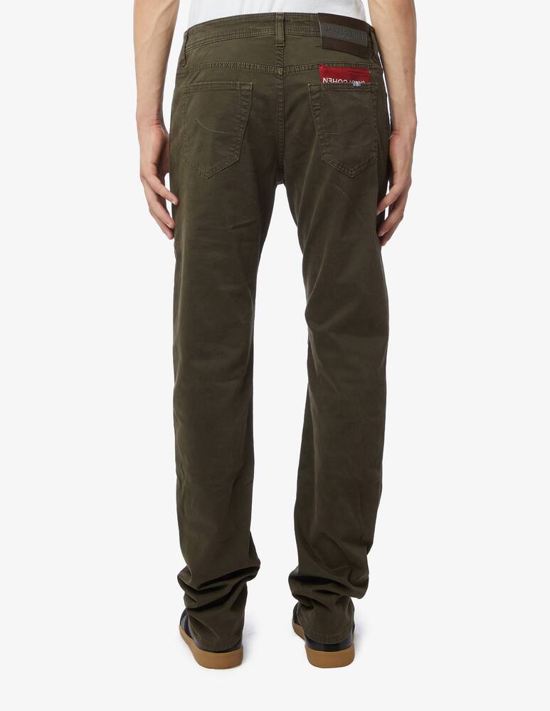 Jacob Cohen Slim fit bard gabardine stretch 5 pockets trousers - picture 3