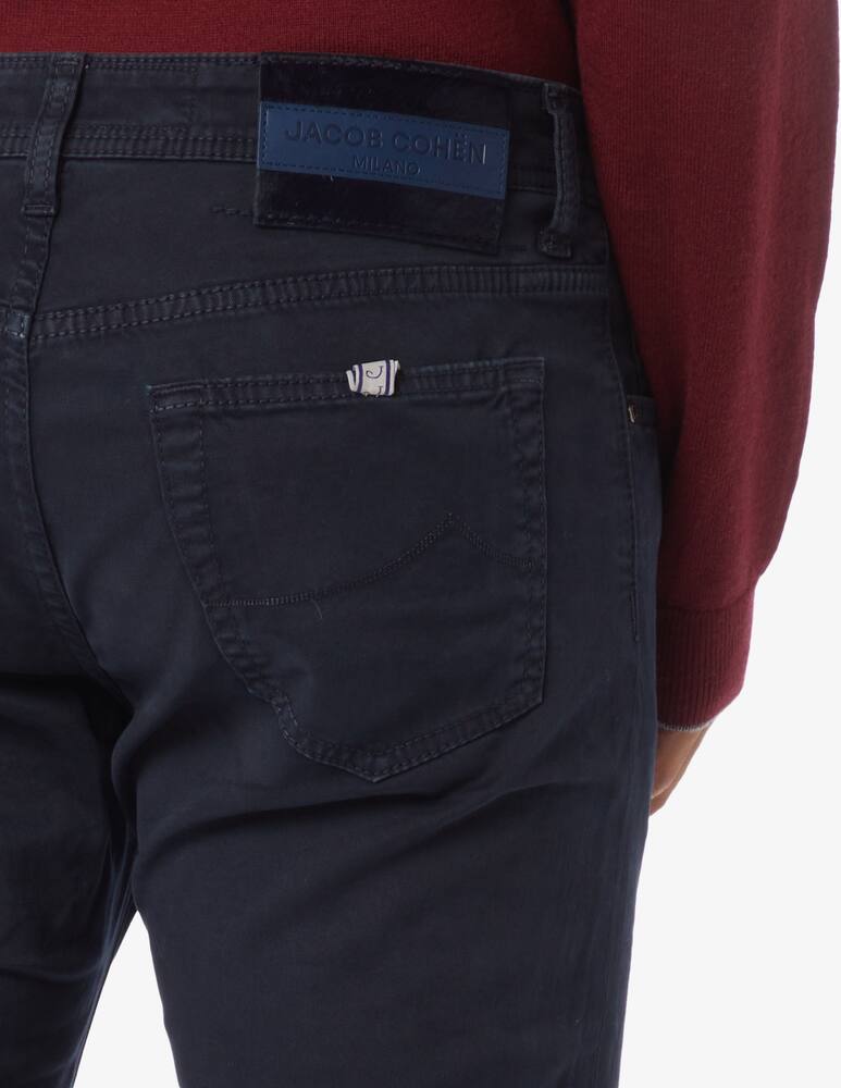 Jacob Cohen 5 pockets slim fit bard gabardine stretch trousers - picture 4 Jacob Cohen 5 pockets slim fit bard gabardine stretch trousers - picture 4