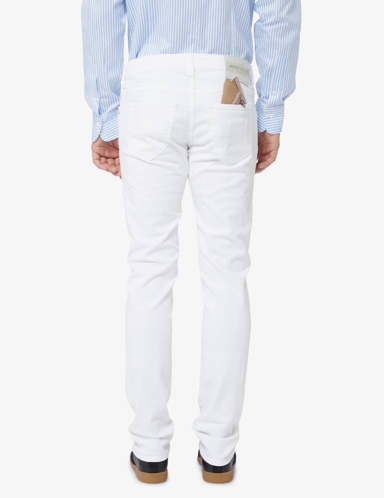 rinascente Jacob Cohen Pantaloni 5 tasche slim fit nick