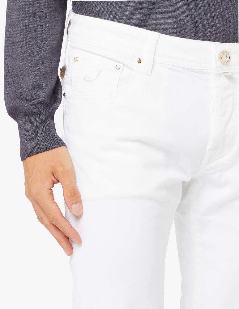 rinascente Jacob Cohen Pantaloni 5 tasche slim fit nick