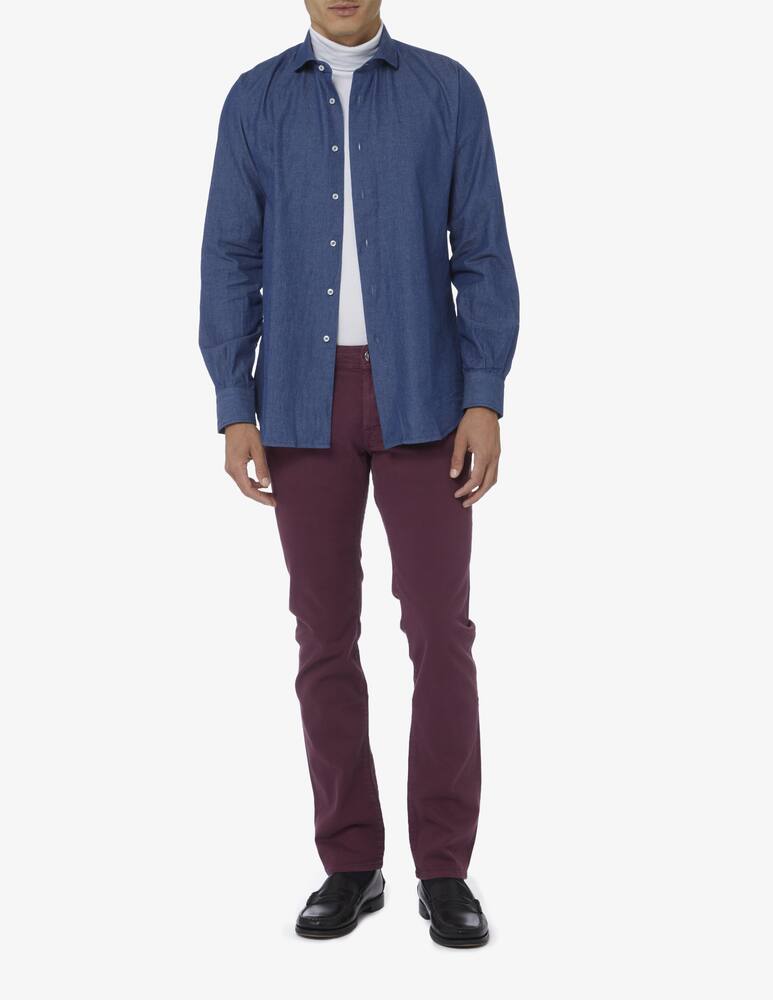 rinascente Jacob Cohen Pantalone 5 tasche slim fit nick bull stretch