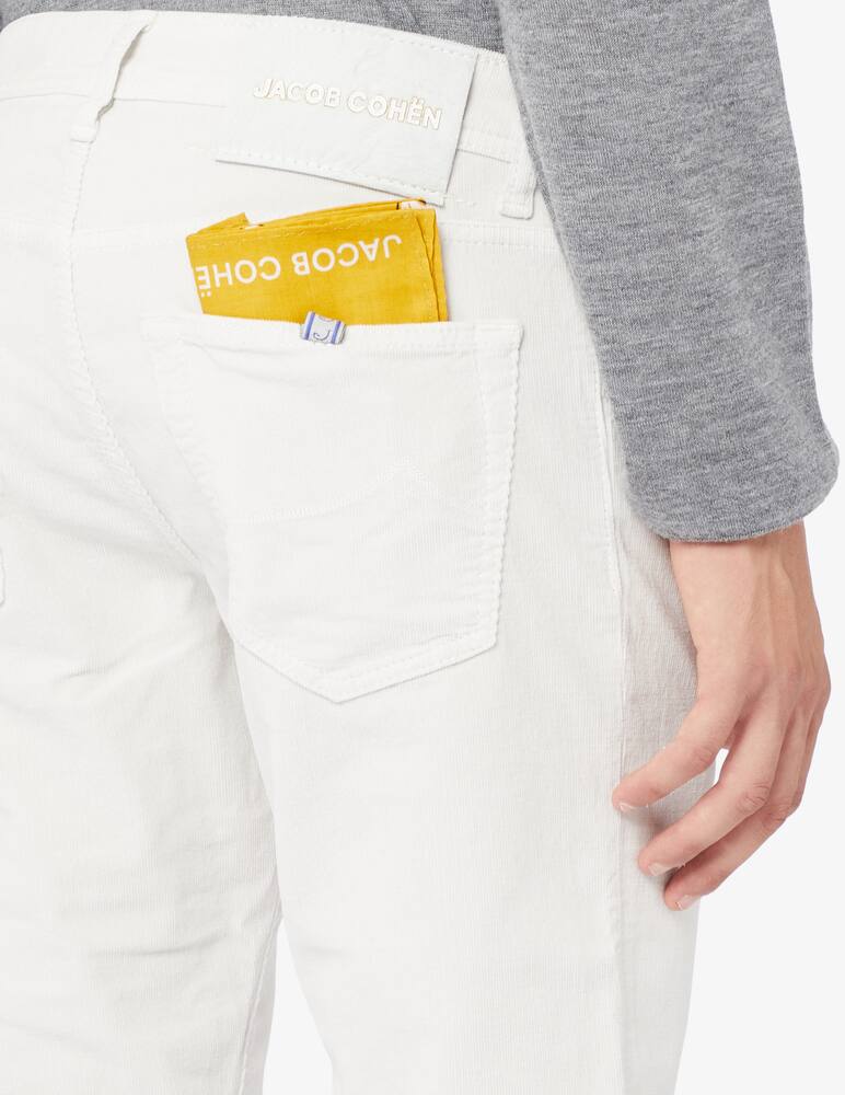 rinascente Jacob Cohen 5 pockets slim fit nick velluto stretch 1800 r trousers