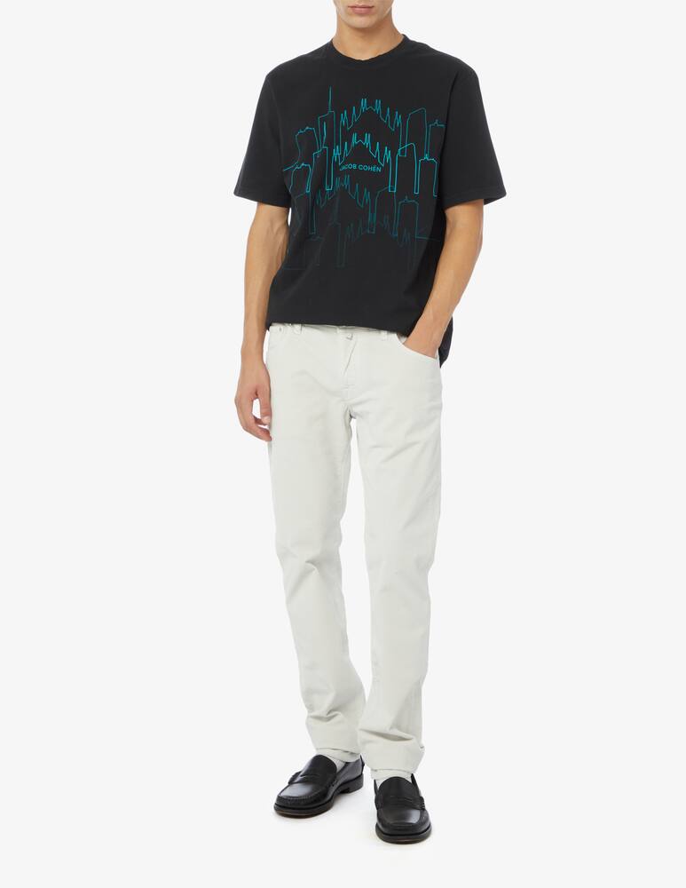 rinascente Jacob Cohen 5 pockets slim fit nick velluto stretch 1800 r trousers