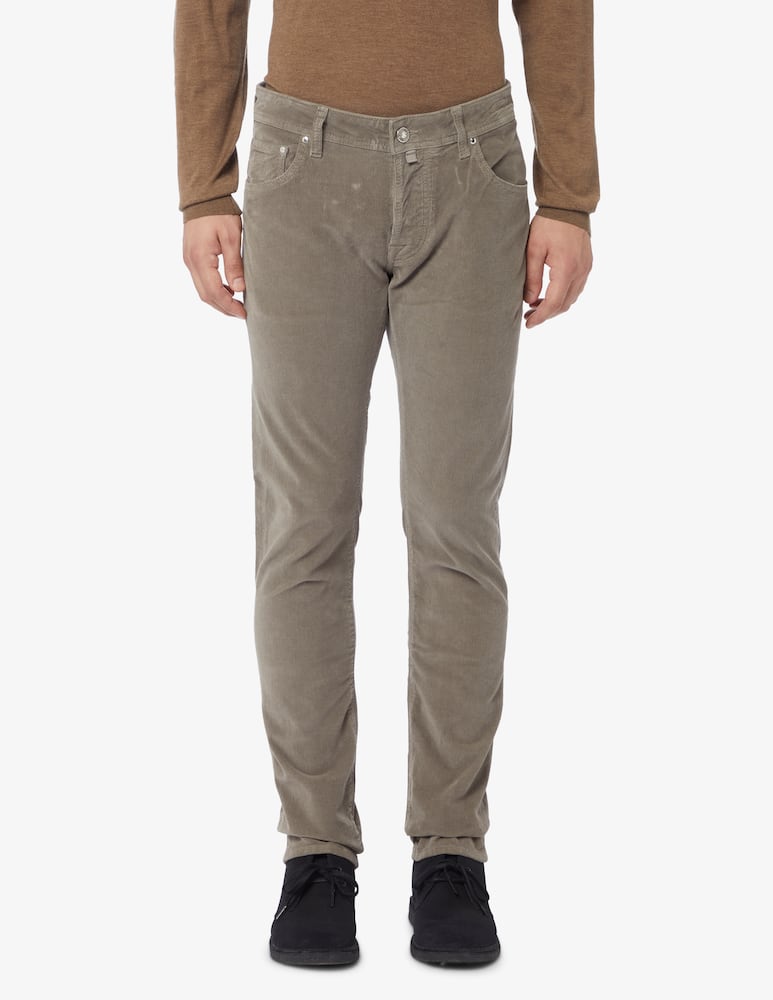 Jacob Cohen Pantaloni 5 tasche slim fit nick velluto stretch 1800 r - immagine 1 Jacob Cohen Pantaloni 5 tasche slim fit nick velluto stretch 1800 r - immagine 1