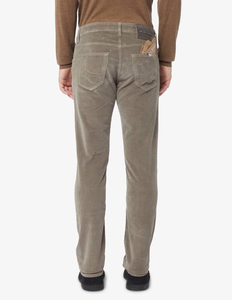Jacob Cohen Pantaloni 5 tasche slim fit nick velluto stretch 1800 r - immagine 3 Jacob Cohen Pantaloni 5 tasche slim fit nick velluto stretch 1800 r - immagine 3