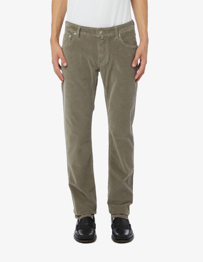 rinascente Jacob Cohen 5 pockets slim fit nick velluto stretch 1800 r trousers