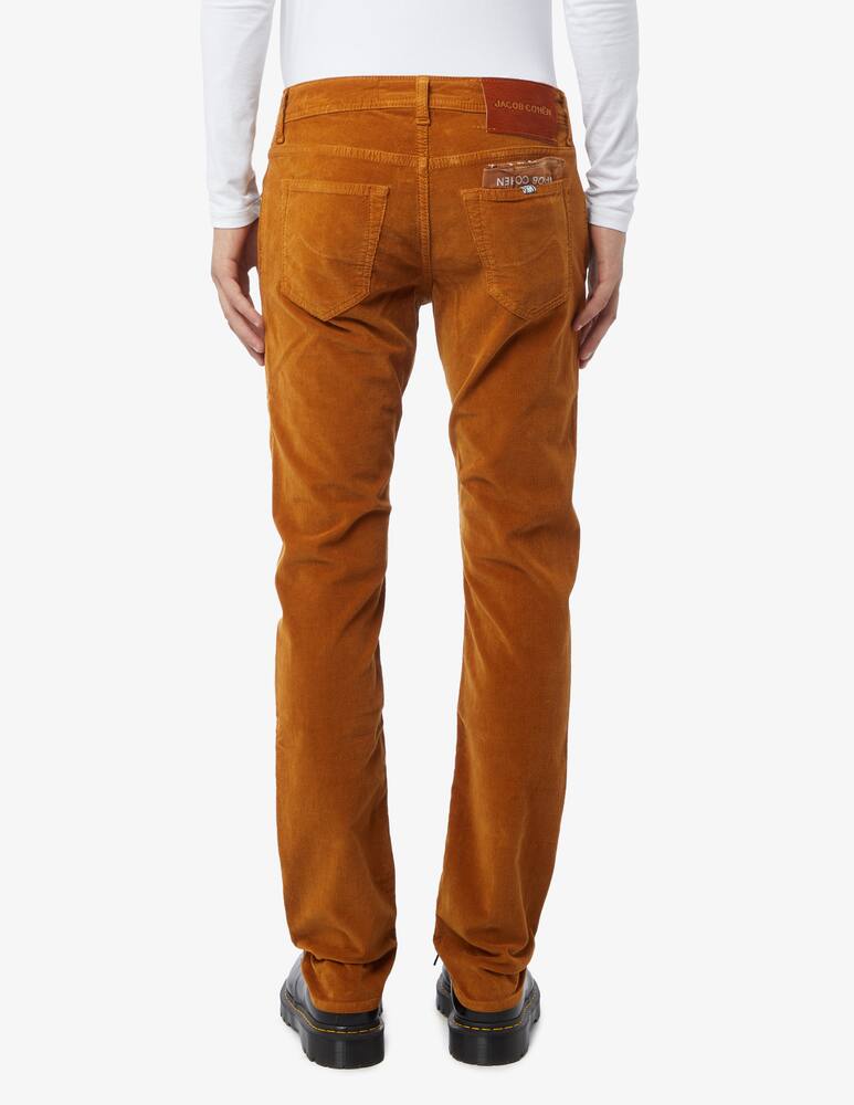 Jacob Cohen Pantaloni 5 tasche slim fit nick velluto stretch 1800 r - immagine 3 Jacob Cohen Pantaloni 5 tasche slim fit nick velluto stretch 1800 r - immagine 3
