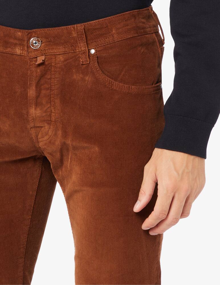 rinascente Jacob Cohen Slim fit nick velvet stretch 1800 r 5 pockets trousers