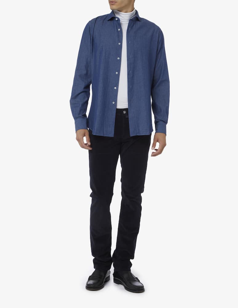 rinascente Jacob Cohen 5 pockets slim fit nick velluto stretch 1800 r trousers