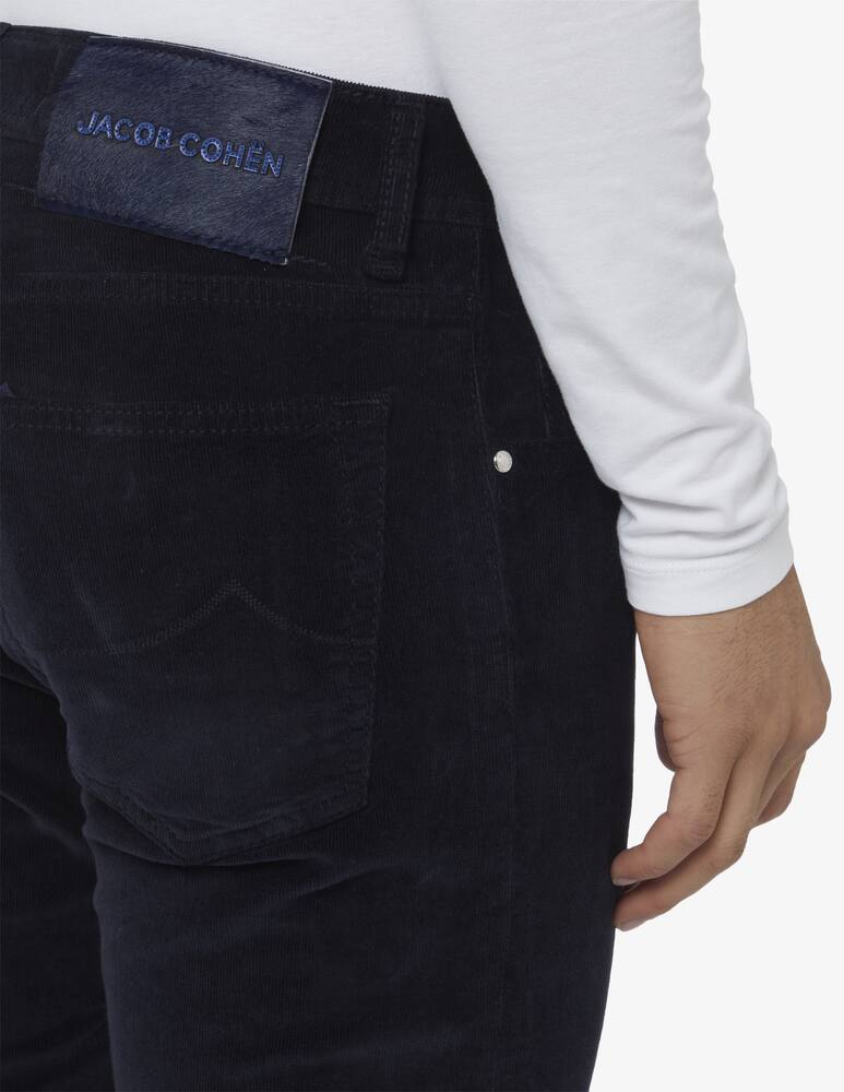 rinascente Jacob Cohen 5 pockets slim fit nick velluto stretch 1800 r trousers