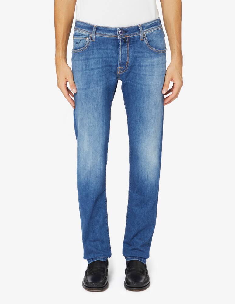 rinascente Jacob Cohen Pantaloni 5 tasche slim fit nick