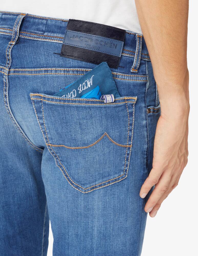 rinascente Jacob Cohen Pantaloni 5 tasche slim fit nick