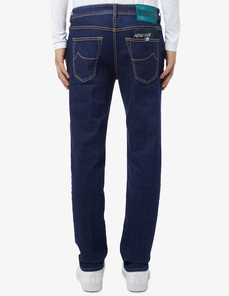 rinascente Jacob Cohen Slim crop/carrot scott denim