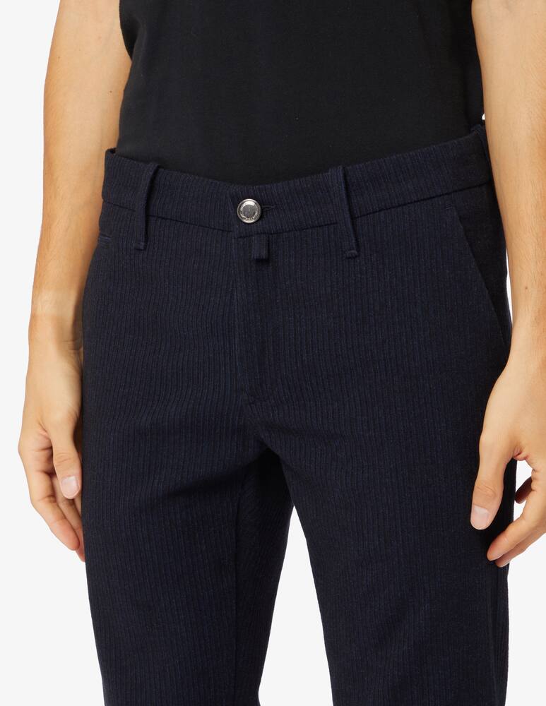 rinascente Jacob Cohen Slim fit bobby velvet effect trousers