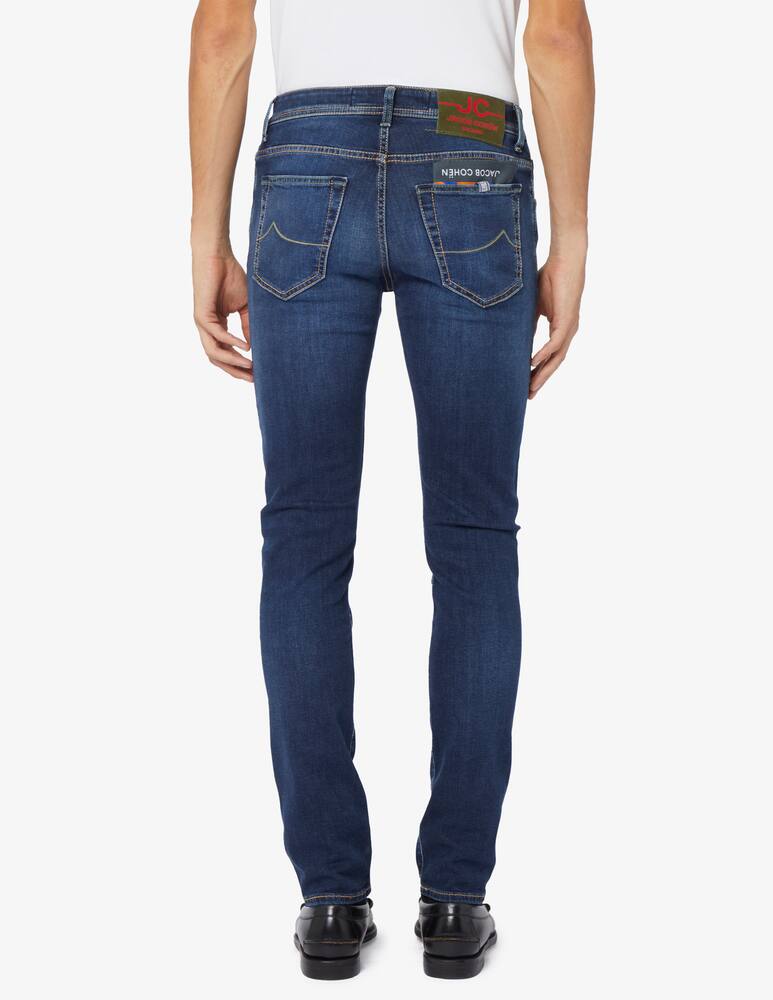 rinascente Jacob Cohen Super slim fit nick slim 5 pockets trousers