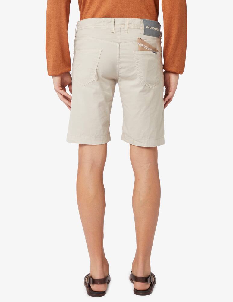 rinascente Jacob Cohen Gabardina nicolas bermuda slim fit trousers