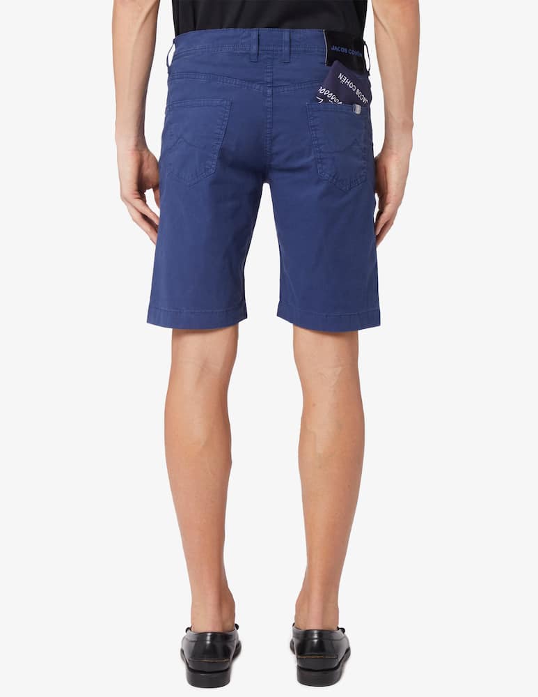 Jacob Cohen Nicolas bermuda 5 tasche slim fit gabardina - immagine 3 Jacob Cohen Nicolas bermuda 5 tasche slim fit gabardina - immagine 3