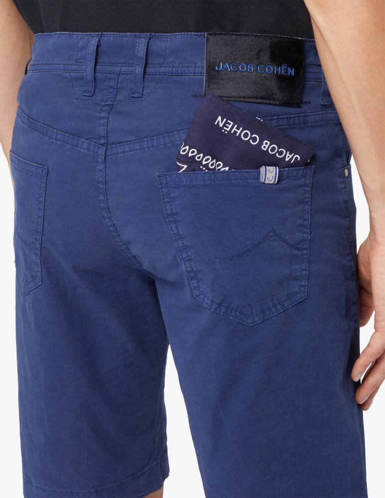 Jacob Cohen Nicolas bermuda 5 tasche slim fit gabardina - immagine 4 Jacob Cohen Nicolas bermuda 5 tasche slim fit gabardina - immagine 4