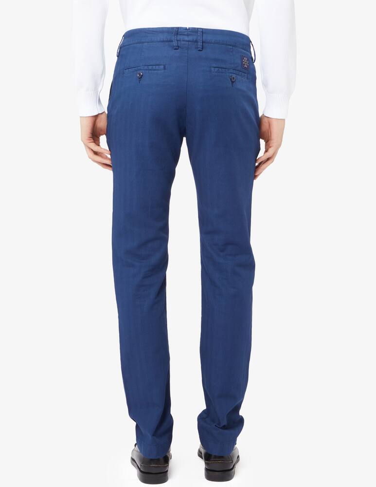 rinascente Jacob Cohen Bobby chino slim fit co/lino spinato