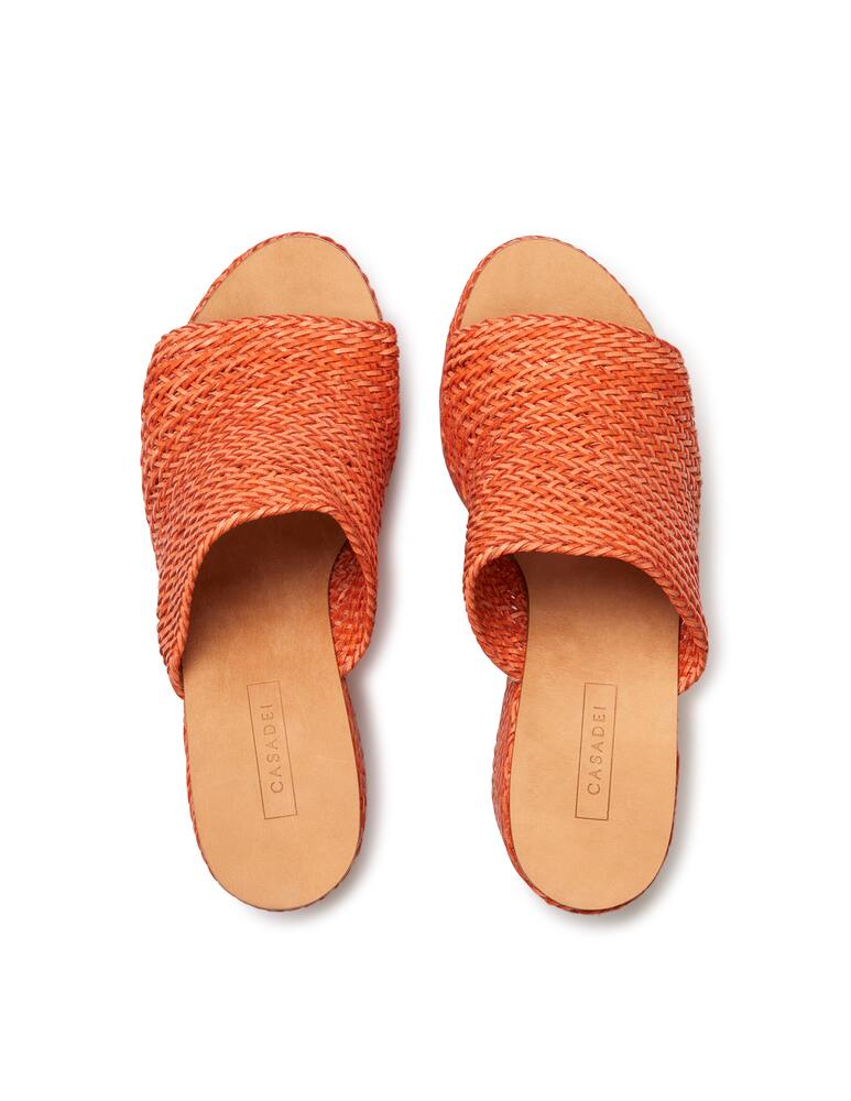 rinascente Casadei Zeppe in tessuto intrecciato