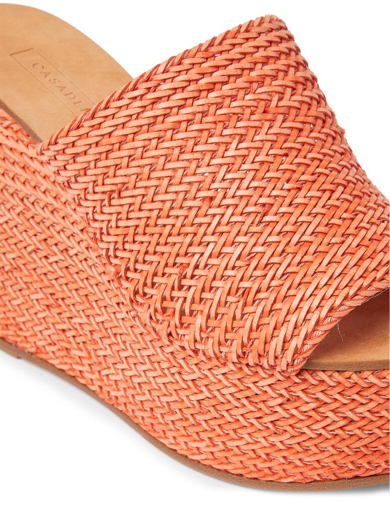 rinascente Casadei Zeppe in tessuto intrecciato