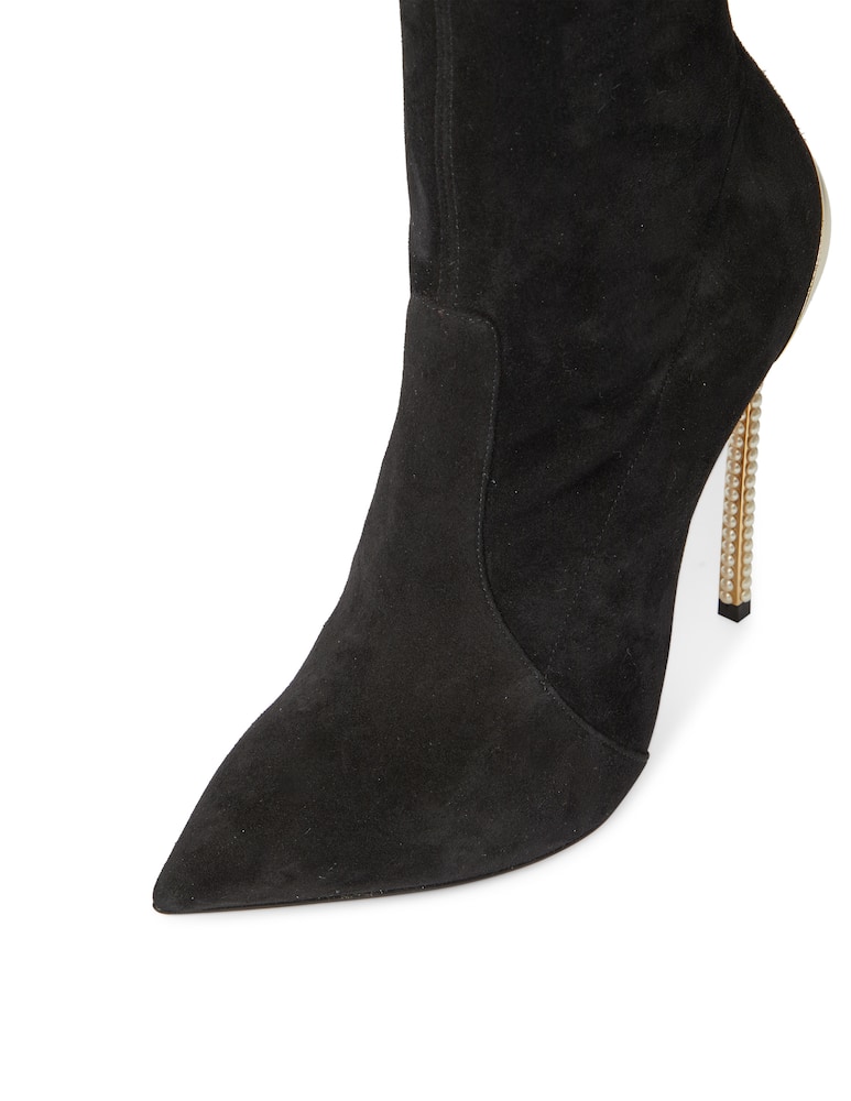 rinascente Casadei Blade Pearl over the knee boots