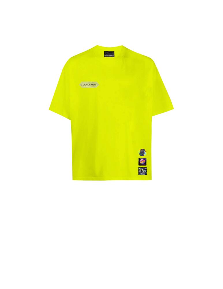 rinascente Disclaimer T-shirt con grafica "is not a product" sul retro